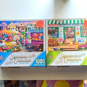 Signature Collection 1000 Piece Puzzle Set